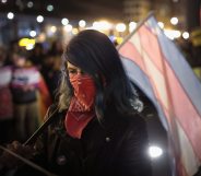 Trans rights protest in Chicago (Getty Images)