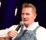 NASHVILLE, TN - MARCH 11: Singer-songwriter Rory Feek discusses his career and new book 'This Life I Live' at Country Music Hall of Fame and Museum on March 11, 2017 in Nashville, Tennessee. (Photo by Terry Wyatt/Getty Images for Country Music Hall of Fame and Museum)