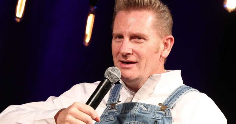 NASHVILLE, TN - MARCH 11: Singer-songwriter Rory Feek discusses his career and new book 'This Life I Live' at Country Music Hall of Fame and Museum on March 11, 2017 in Nashville, Tennessee. (Photo by Terry Wyatt/Getty Images for Country Music Hall of Fame and Museum)