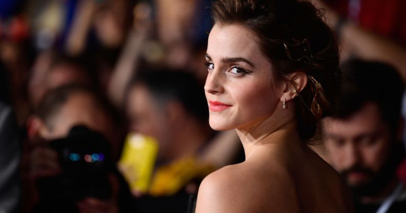 Emma Watson at the Beauty and the Beast premiere