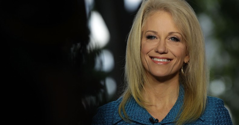 Kellyanne Conway Accuses Anderson Cooper Of Sexism Over Eye Roll Pinknews 