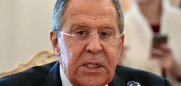 Russian Foreign Minister Sergei Lavrov