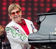 LONDON, ENGLAND - JUNE 03: Elton John performs live at Twickenham Stoop on June 3, 2017 in London, England. (Photo by Ian Gavan/Getty Images for Harlequins)