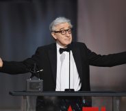 HOLLYWOOD, CA - JUNE 08: Director-actor Woody Allen speaks onstage during American Film Institute's 45th Life Achievement Award Gala Tribute to Diane Keaton at Dolby Theatre on June 8, 2017 in Hollywood, California. 26658_007 (Photo by Kevin Winter/Getty Images)
