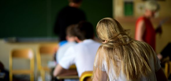 Some students and community members supported Kluge (MARTIN BUREAU/AFP/Getty Images)