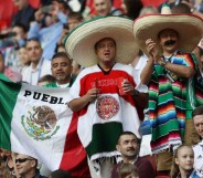 Mexico fans at Confederations Cup