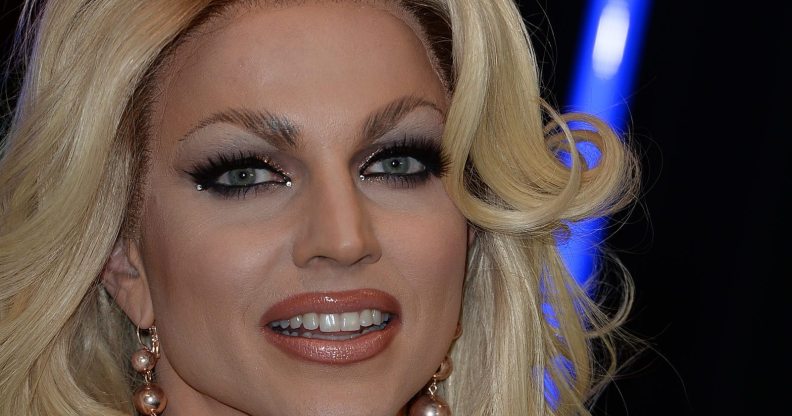 LONDON, ENGLAND - JUNE 25: Courtney Act attends the photocall of MTV's new show "Single AF" at MTV London on June 25, 2017 in London, England. (Photo by Eamonn M. McCormack/Getty Images)