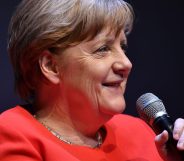 German chancellor Angela Merkel getty