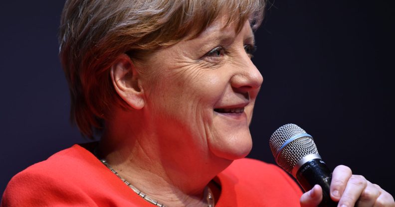 German chancellor Angela Merkel getty