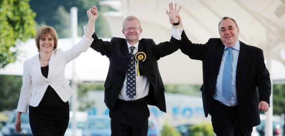 Nicola Sturgeon, John Mason and Alex Salmond