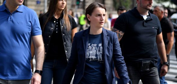 Serbia PM at Belgrade Pride