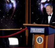 Sean Spicer at the Emmy's