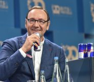 MUNICH, GERMANY - SEPTEMBER 24: Actor Kevin Spacey during the 'Bits & Pretzels Founders Festival' at ICM Munich on September 24, 2017 in Munich, Germany. (Photo by Hannes Magerstaedt/Getty Images for Bits & Pretzels)