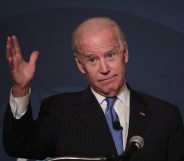 CHICAGO, IL - NOVEMBER 01: Former vice president Joe Biden speaks to the Chicago Council on Global Affairs on November 1, 2017 in Chicago, Illinois. Biden addressed the consequences of U.S. disengagement from world leadership at the event. (Photo by Scott Olson/Getty Images)