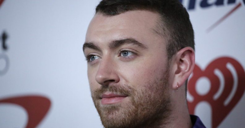 Sam Smith attends the Z100's iHeartRadio Jingle Ball 2017 at Madison Square gardens on December 8, 2017, in New York. / AFP PHOTO / KENA BETANCUR (Photo credit should read KENA BETANCUR/AFP/Getty Images)