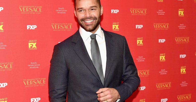 NEW YORK, NY - DECEMBER 11: Ricky Martin attends "The Assassination Of Gianni Versace: American Crime Story" New York Screening at Metrograph on December 11, 2017 in New York City. (Photo by Mike Coppola/Getty Images)