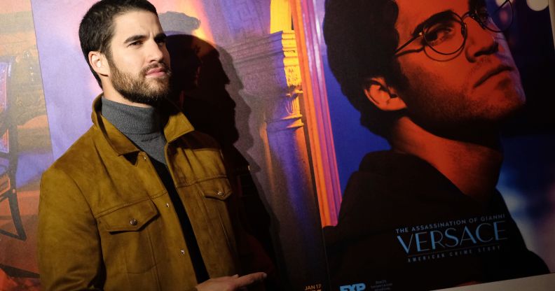 Darren Criss attends the premiere of "The Assassination of Gianni Versace: American Crime Story."