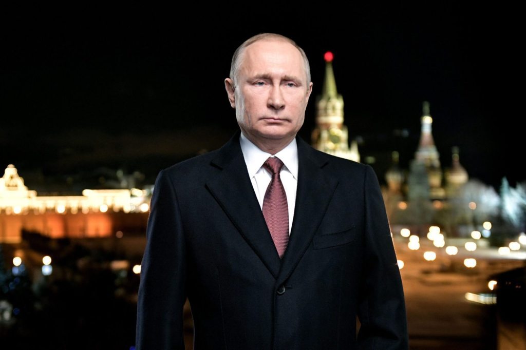 Russian President Vladimir Putin (Photo by ALEXEY NIKOLSKY/AFP/Getty Images)