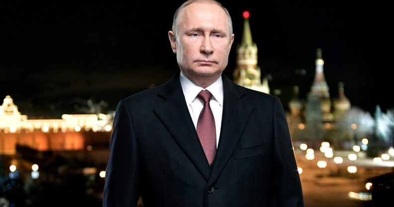 Russian President Vladimir Putin (Photo by ALEXEY NIKOLSKY/AFP/Getty Images)