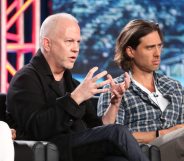 PASADENA, CA - JANUARY 04: Show creator/showrunner/writer/director/executive producer Ryan Murphy and show co-creator/writer/executive producer Brad Falchuk of the television show 9-1-1 speak onstage during the FOX portion of the 2018 Winter Television Critics Association Press Tour at The Langham Huntington, Pasadena on January 4, 2018 in Pasadena, California. (Photo by Frederick M. Brown/Getty Images)