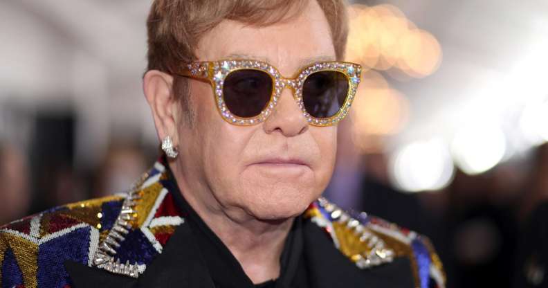 NEW YORK, NY - JANUARY 28: Recording artist Sir Elton John attends the 60th Annual GRAMMY Awards at Madison Square Garden on January 28, 2018 in New York City. (Photo by Christopher Polk/Getty Images for NARAS)