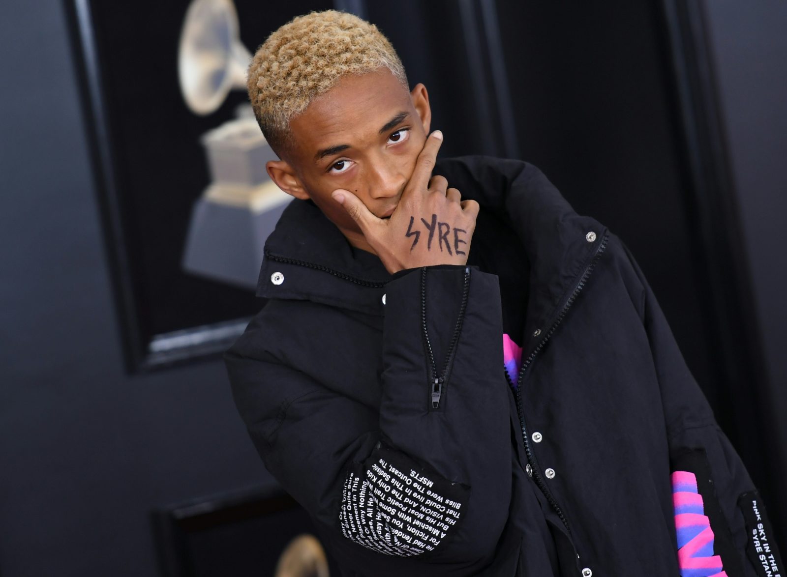 Jaden Smith challenges gender stereotypes by wearing a dress in