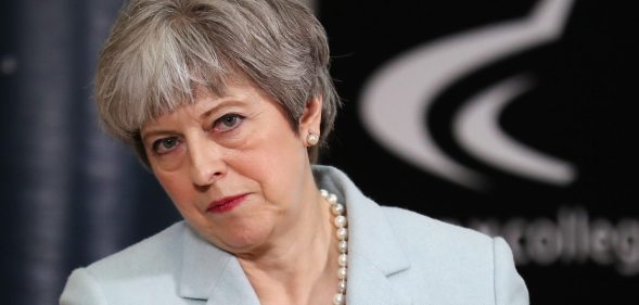 British Prime Minister Theresa May (Photo by Christopher Furlong - WPA Pool/Getty Images)