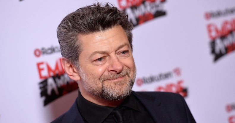 Andy Serkis attends the Empire Awards.