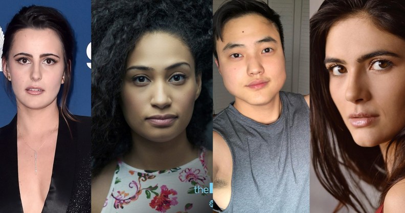The L Word: Generaiton Q cast members Jacqueline Toboni, Rosanny Zayas, Leo Sheng and Arienne Mandi