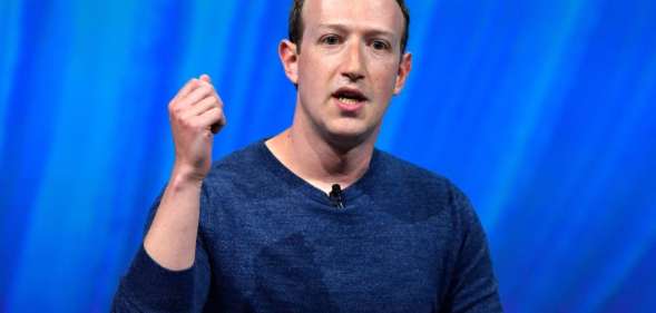 Facebook's CEO Mark Zuckerberg delivers his speech during the VivaTech (Viva Technology) trade fair in Paris, on May 24, 2018. (Photo by GERARD JULIEN / AFP) (Photo credit should read GERARD JULIEN/AFP/Getty Images)