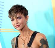 Ruby Rose arrives at the 2018 iHeartRadio Wango Tango by AT&T at Banc of California Stadium on June 2, 2018 in Los Angeles, California. (Tommaso Boddi/Getty)
