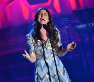 Hal David Starlight Award Honoree US singer/songwriter Sara Bareilles performs onstage during the Songwriters Hall of Fame 49th Annual Induction and Awards Dinner at New York Marriott Marquis Hotel on June 14, 2018 in New York City. (Photo by ANGELA WEISS / AFP) (Photo credit should read ANGELA WEISS/AFP/Getty Images)