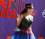 LOS ANGELES, CA - JUNE 24: Janelle Monae attends the 2018 BET Awards at Microsoft Theater on June 24, 2018 in Los Angeles, California. (Photo by Leon Bennett/Getty Images)