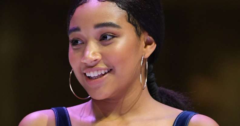 Amandla Stenberg, who came out as gay in 2018