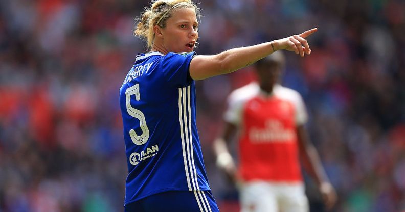 Lesbian footballer Gilly Flaherty opens up about sexuality