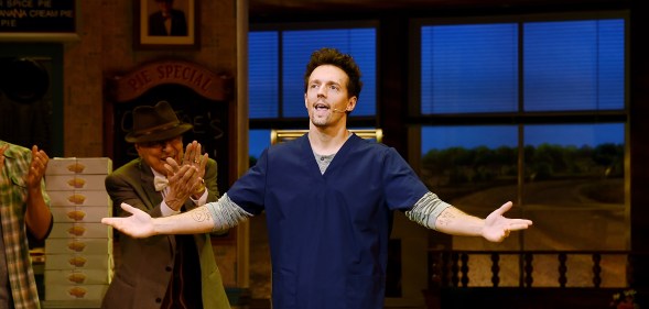 Jason Mraz, star of Broadway musical Waitress, spoke about being bisexual