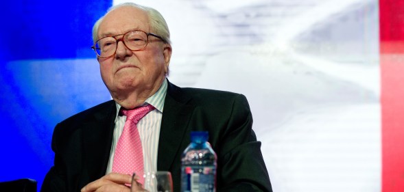 Jean-Marie Le Pen of France's National Front