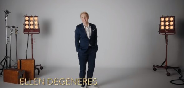 Kate McKinnon as Ellen DeGeneres on Saturday Night Live