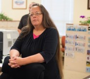 The two Supreme Court justices claimed that Kim Davis was a 'victim' of same-sex marriage