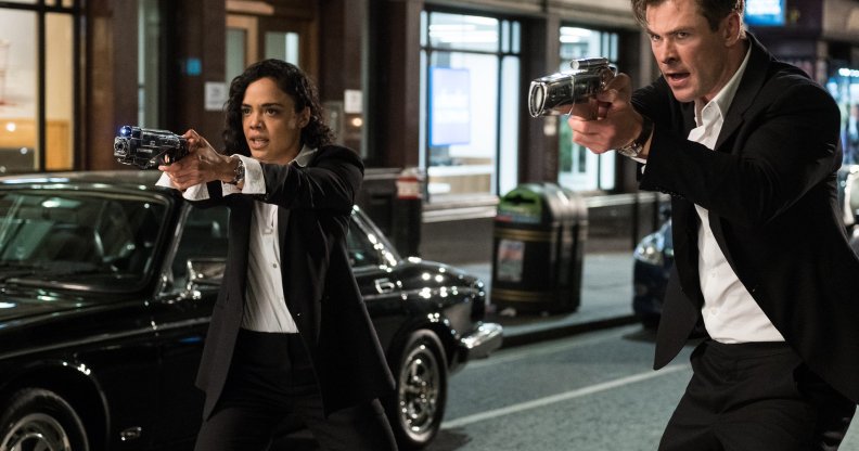 Screenshot from Men in Black: International trailer