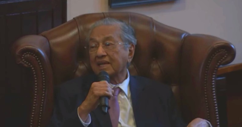 Mahathir bin Mohamad hit out at same-sex marriage