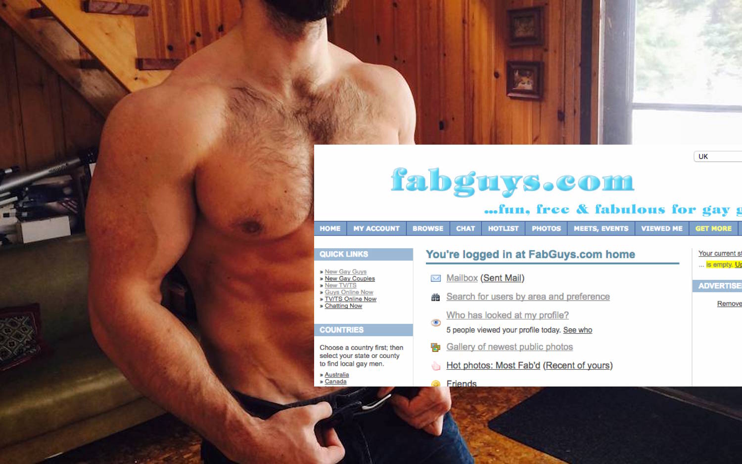 Fab Guys The gay dating site bringing local men together photo