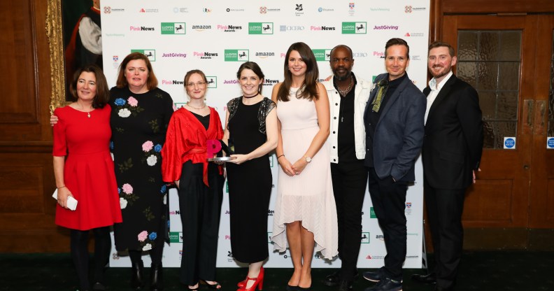 The National Trust wins Third Sector Equality Award at the PinkNews 2018.