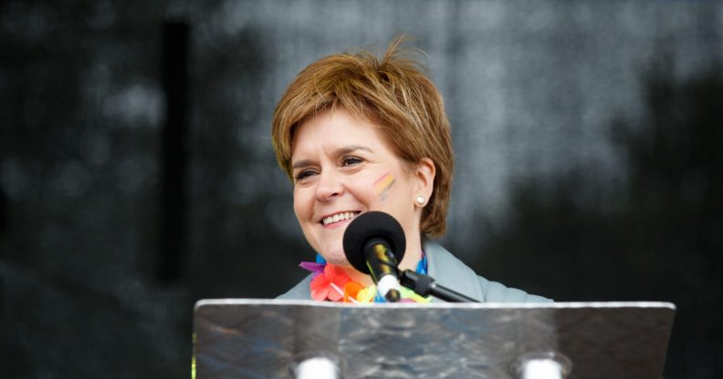 Nicola Sturgeon Glasgow Pride