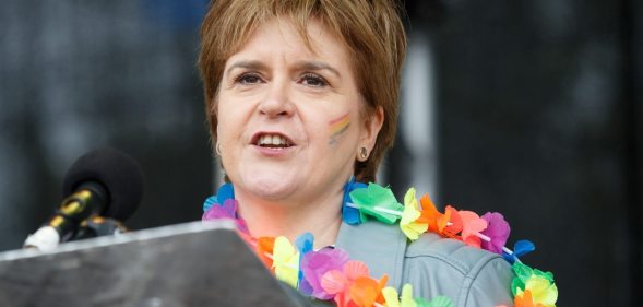 Nicola Sturgeon Glasgow Pride