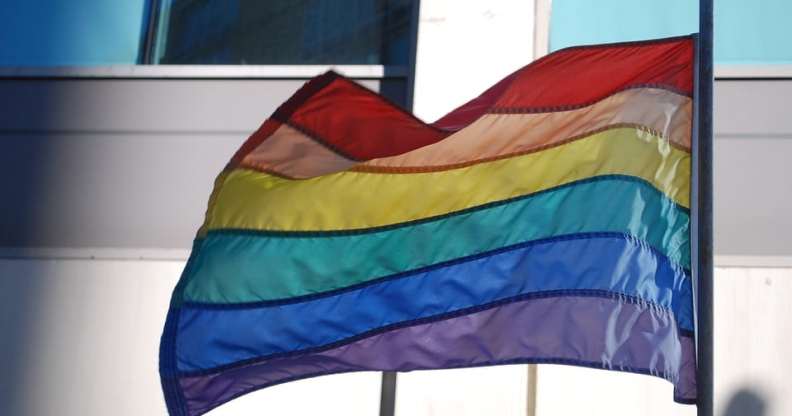 LGBT Flag Plymouth