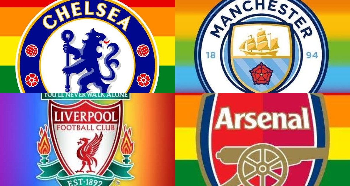 Man City, Chelsea and more Premier League clubs trolled for LGBT support