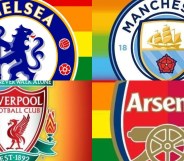 Premier League clubs show support for Stonewall's Rainbow Laces campaign