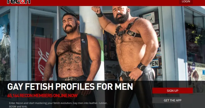 Recon fetish website BDSM gay men
