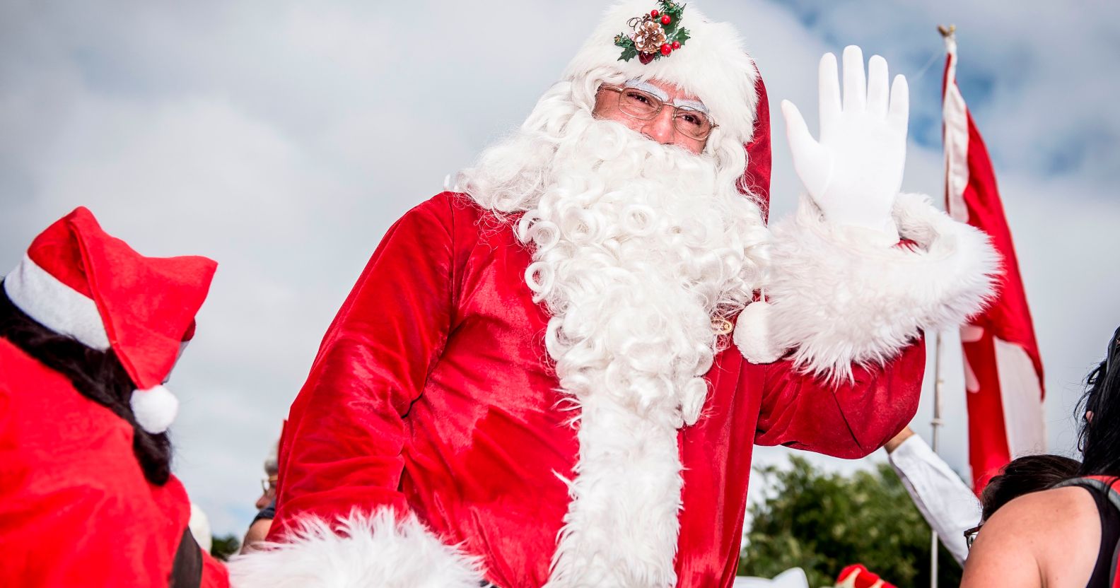 Santa Claus, who is the focus of a debate in Newton Aycliffe, County Durham, after local resident asked if he could be played by a woman